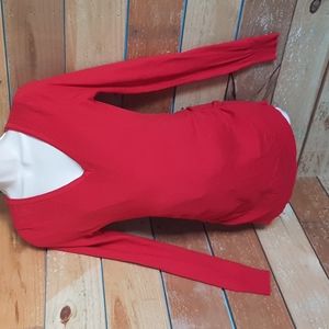 Motherhood Maternity red sweater Size S